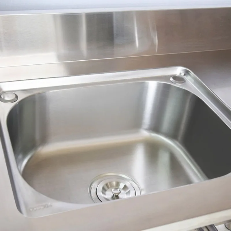 حوض غسيل قائم بذاته من الفولاذ - مراجعة Commercial Kitchen Faucet وسعره