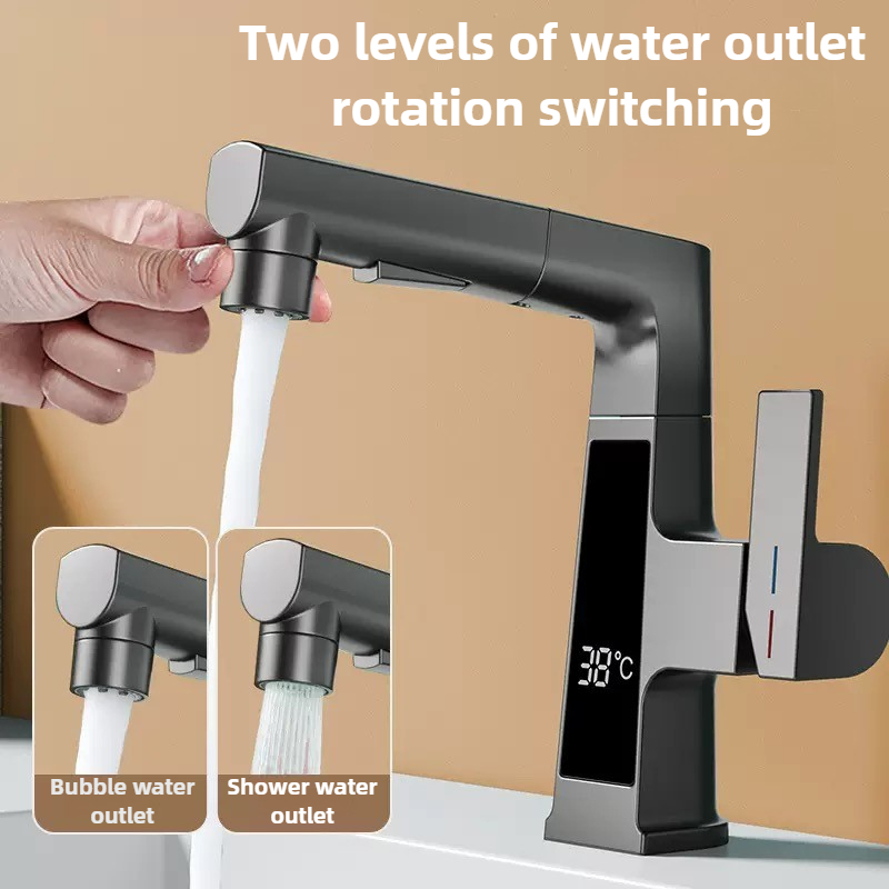 شاشة ديجيتال سحب صنبور ذكي است - مراجعة Commercial Kitchen Faucet وسعره